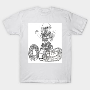 Kumi Coloring Book Page T-Shirt